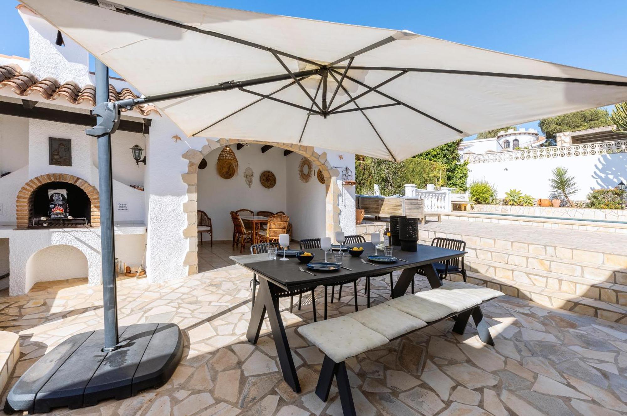 Вилла Casa Nero Хавеа Экстерьер фото